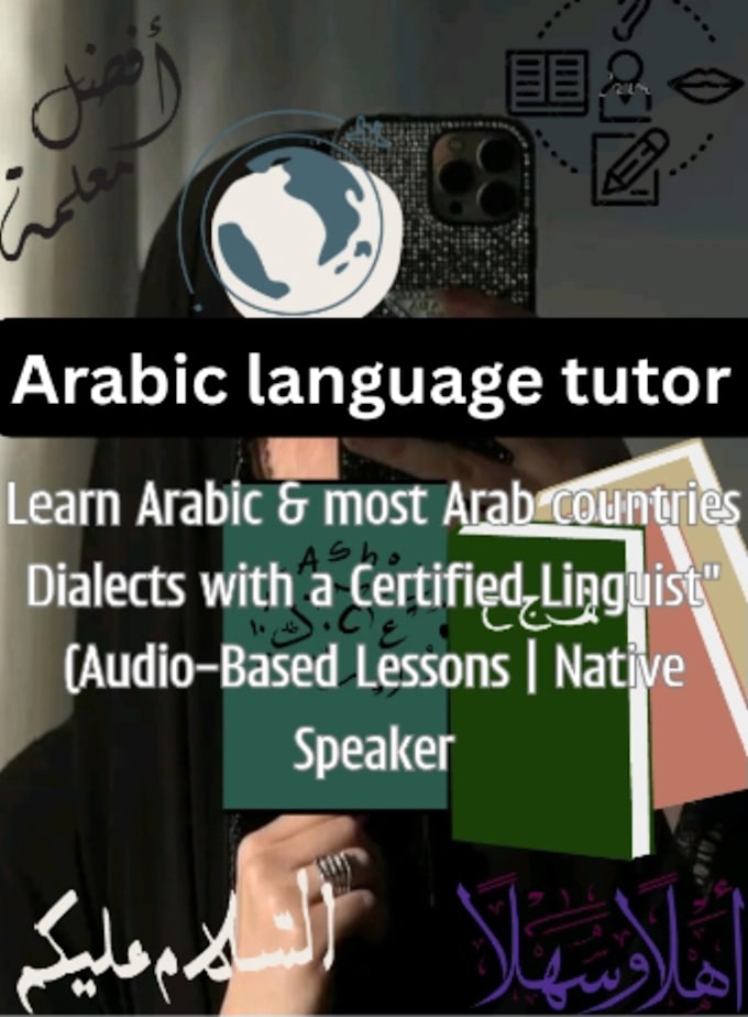 be your professional arabic tutor via audio lessons