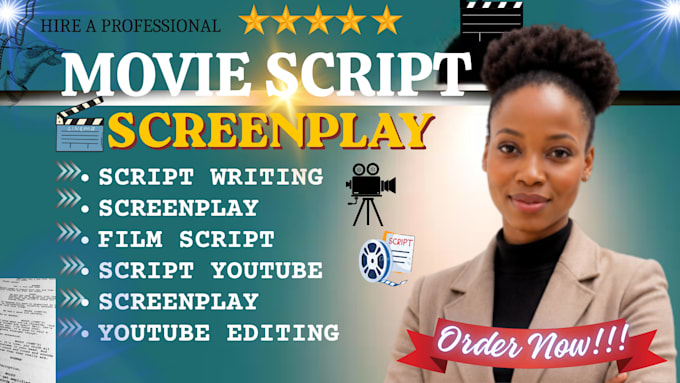 write movie script screenplay short film feature film script screenwriting