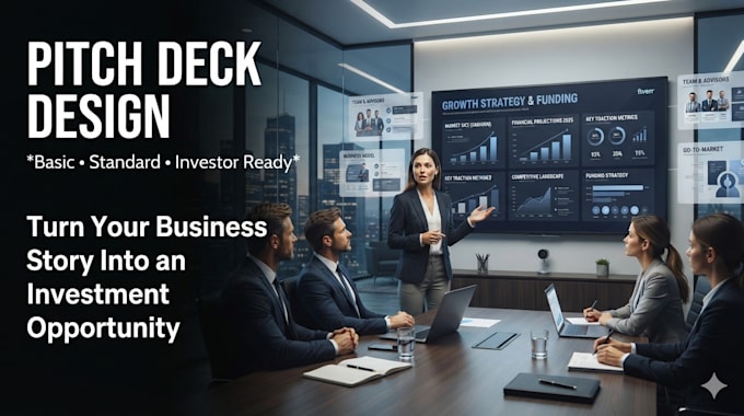 craft a compelling pitch deck and slides that wins