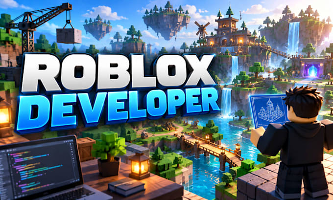 build roblox game, map, scripting, roblox studio, lua and custom development