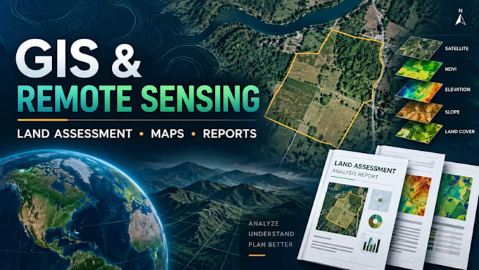 conduct gis and remote sensing analysis
