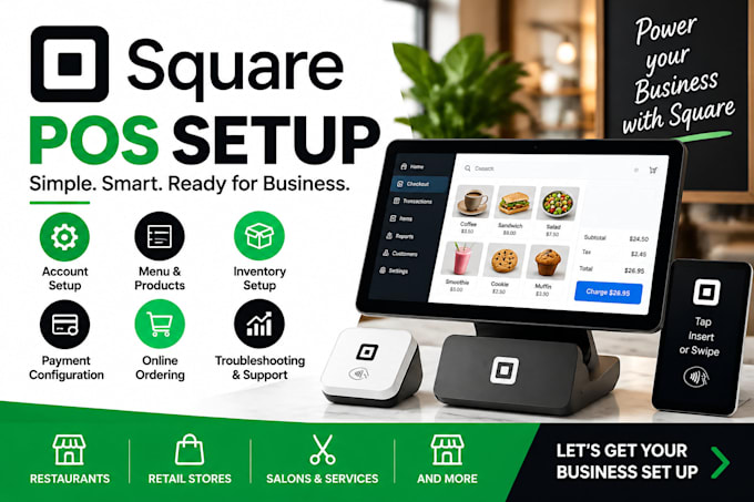 setup and optimize square pos