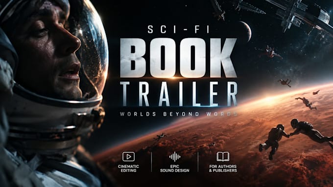 create cinematic book trailer