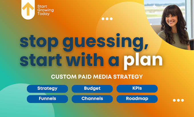 build a paid media strategy with instructions