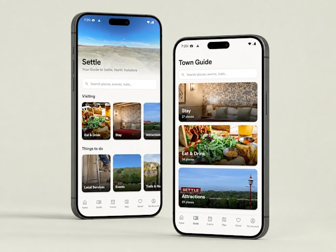 design and build a business app for iphone and android