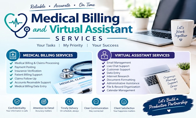 do medical billing , claim processing and payment posting