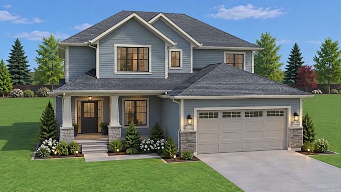 create your 3d house model in realtime landscaping architect or uvision