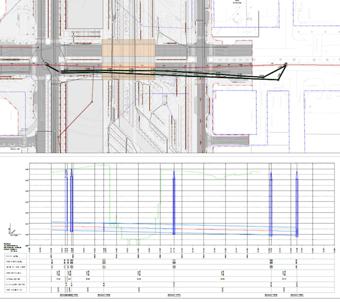 prepare civil engineering drawings in autocad
