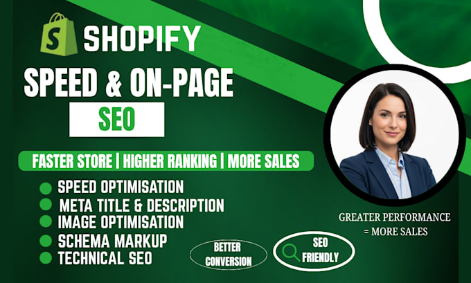do shopify conversion rate optimization, shopify page speed up and SEO