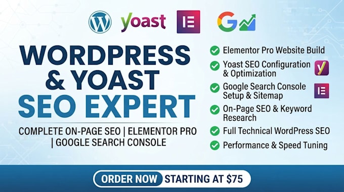 do complete yoast SEO optimization for wordpress