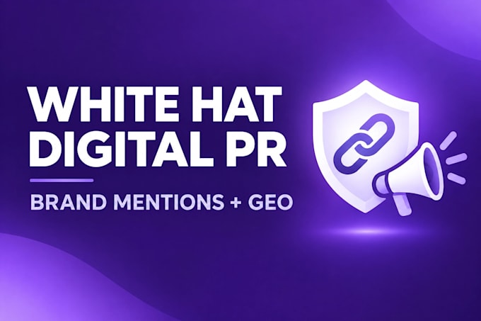 create a white hat digital PR and brand mention strategy for GEO