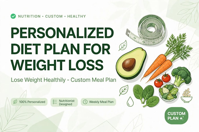make diet plan for weight loss and healthy lifestyle