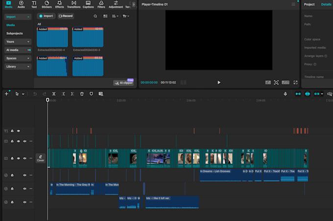 edit your shortform or long form video