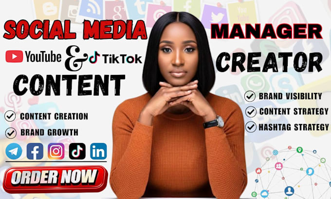 social media marketing manager social media content creator social media manager