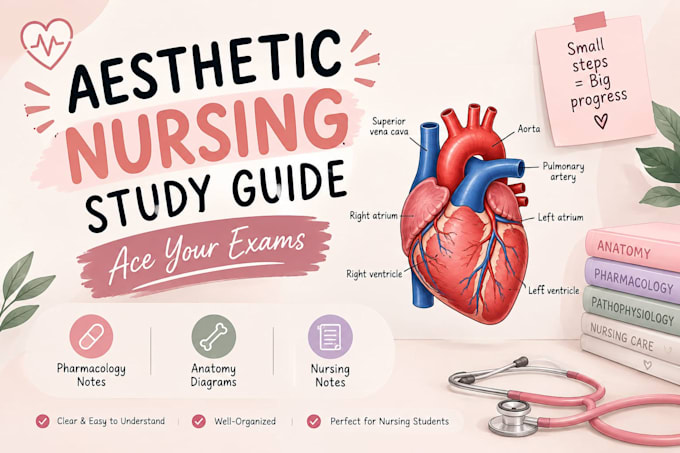 create nursing study guides and pharmacology notes