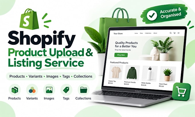 bulk upload your shopify products with clean variants, skus and descriptions
