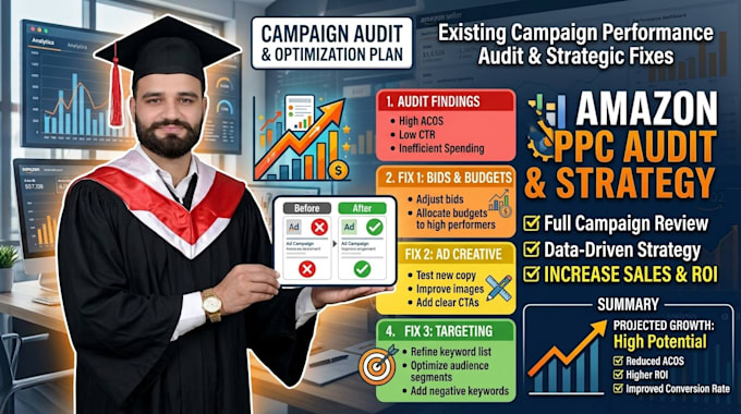 do a professional amazon ppc audit and optimization