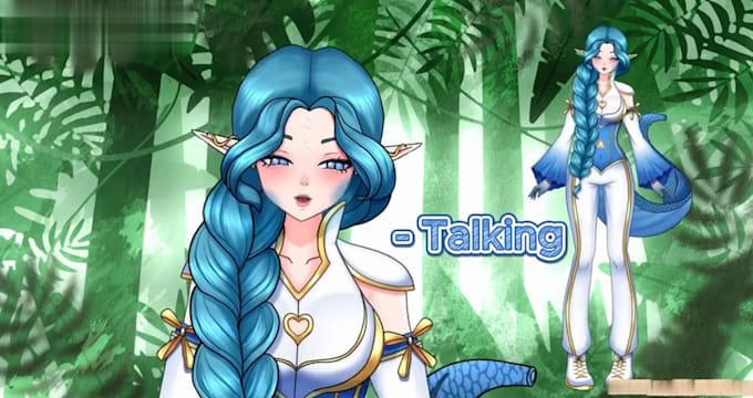 design and rigging live2d vtuber model, 2d vtuber model for vtube studio