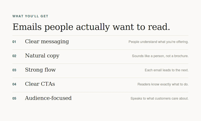 write email sequences that turn subscribers into customers