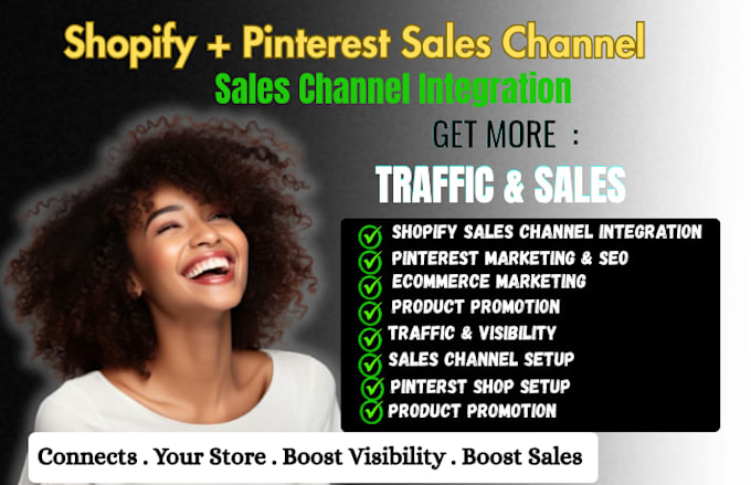 setup shopify pinterest sales channel integration and promotion to boost sales