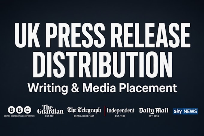 write distribute UK press release writing UK press release distribution UK news