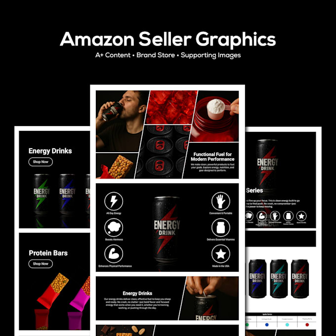create custom amazon storefront graphics