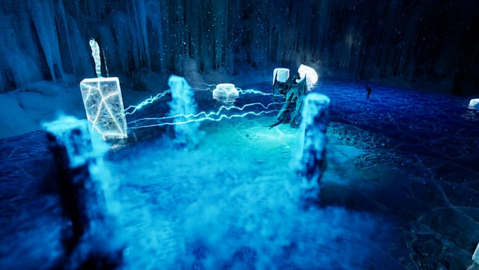 create unreal engine vfx in niagara particle system, unreal engine game vfx