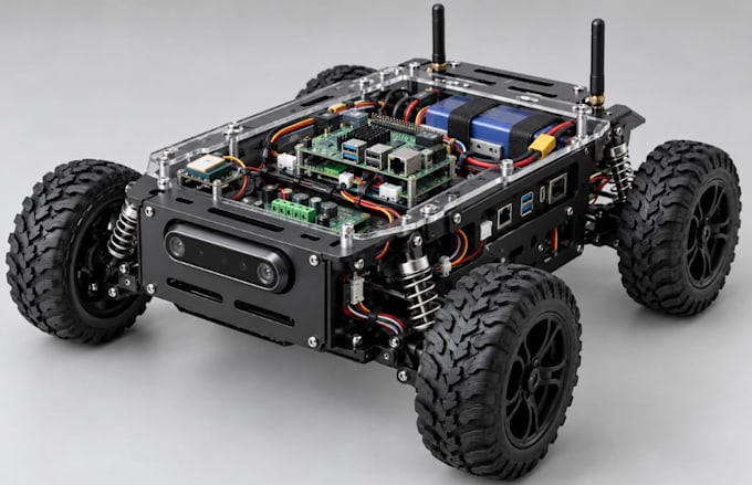 design robot chassis, pcb electronic enclosures housing and 3d cad prototypes