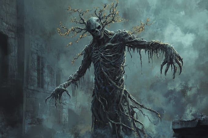 create a horror character
