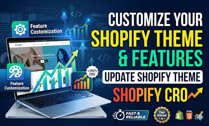 customize your shopify theme or features update shopify theme shopify cro
