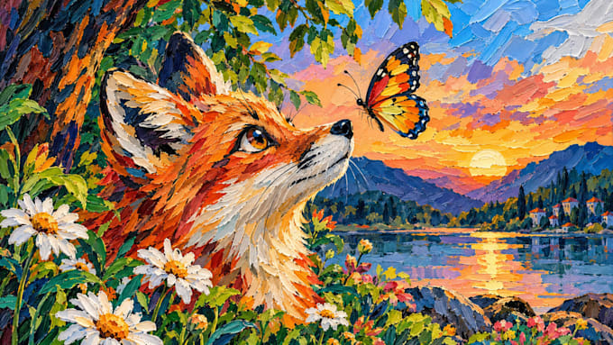 create custom ai art, illustrations and unique digital artwork
