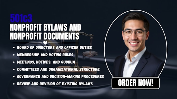 draft 501c3 nonprofit bylaws and nonprofit documents