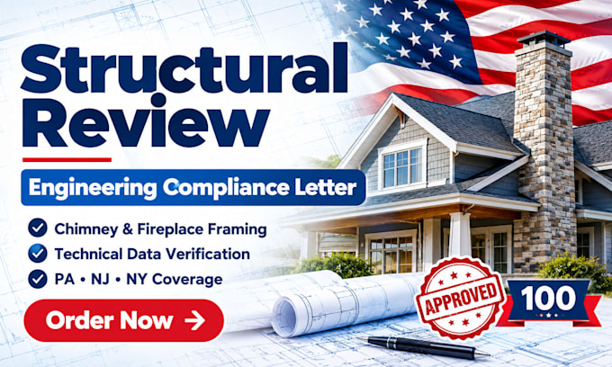 do structural engineering letter for chimney and fireplace review