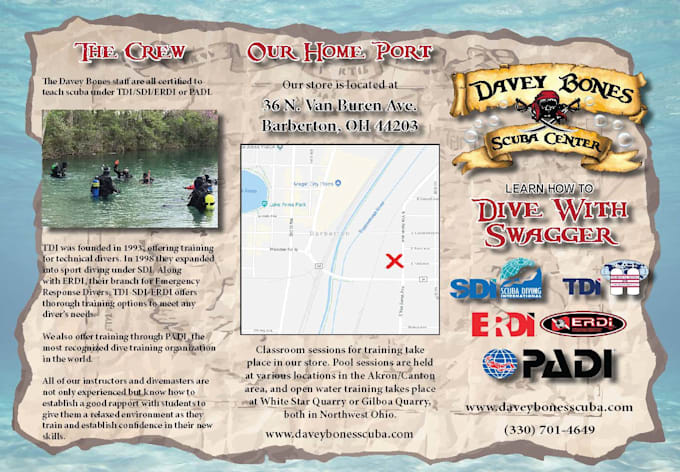create a brochure for your business