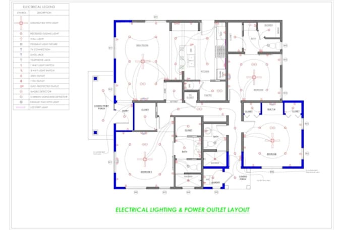 design electrical layouts and lighting plans for your project
