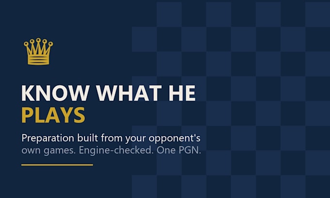 prepare your chess opening against a specific opponent
