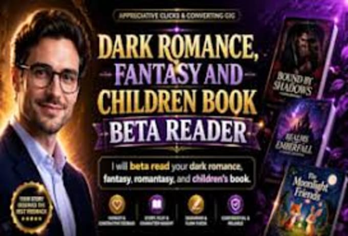 be your professional beta reader and manuscript critique