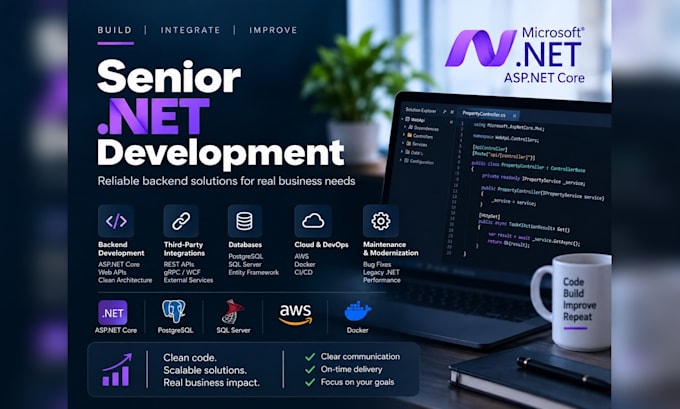 build an asp net core and react web app