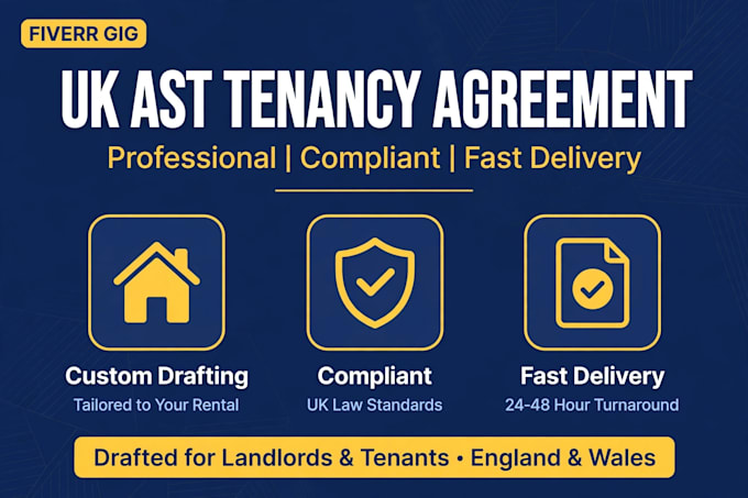 draft professional UK assured shorthold tenancy agreement