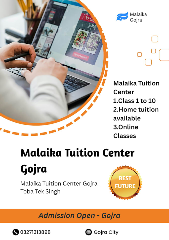 design urdu school admission flyer, tuition poster and education banner