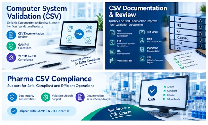 computer system validation CSV documentation review
