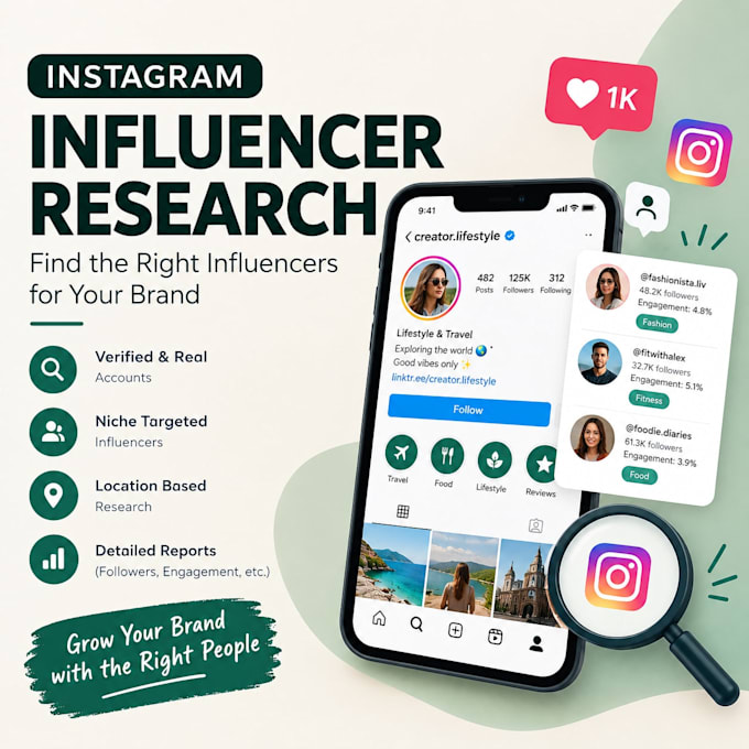 find best instagram influencers for your niche