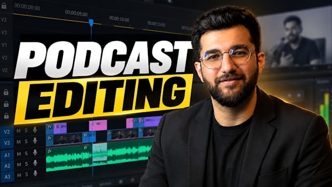 professional podcast video editing and podcast shorts