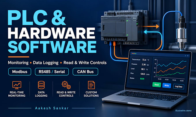 build modbus rtu or tcp monitoring and data logging software