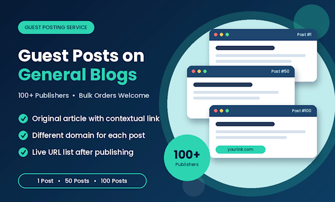 publish your guest post on high quality general blogs