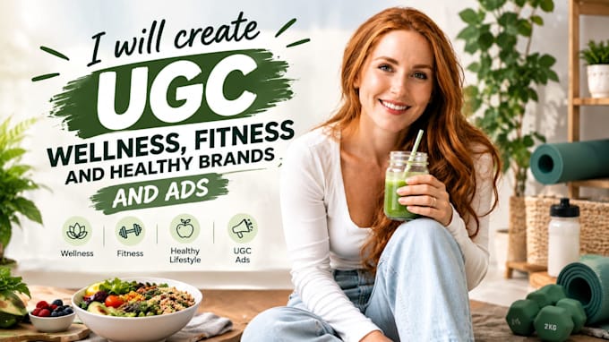 create authentic fitness and wellness ugc