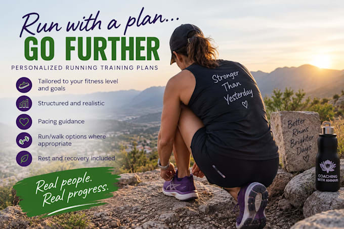 create a personalized running training plan for your race goal