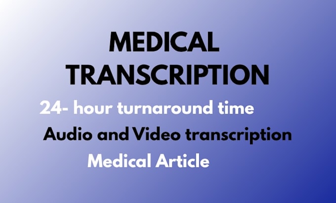 transcribe a 5 hours medical transcript daily
