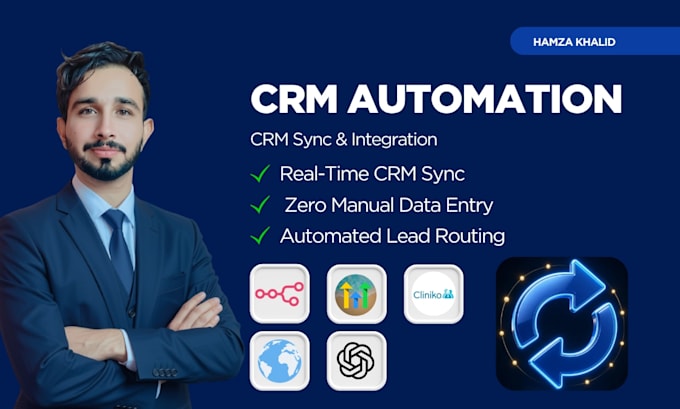 build CRM automation, sync and integration