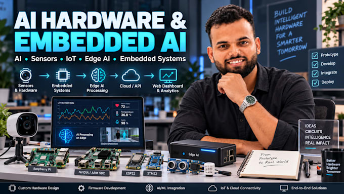 integrate ai into your hardware, sensors, embedded or iot device
